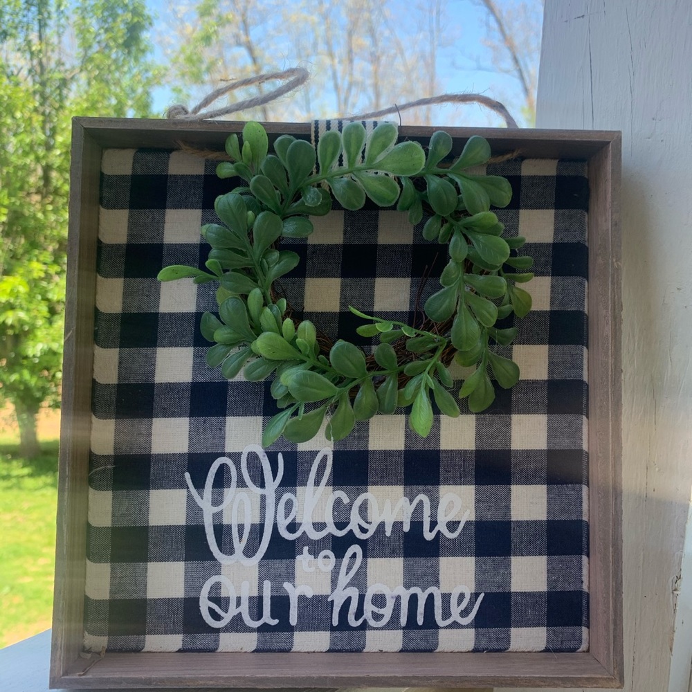 Farmhouse shabby wall hanging